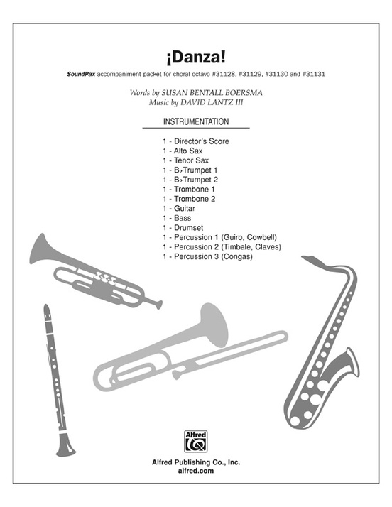¡Danza! Bflat Tenor Saxophone Bflat Tenor Saxophone Part Digital