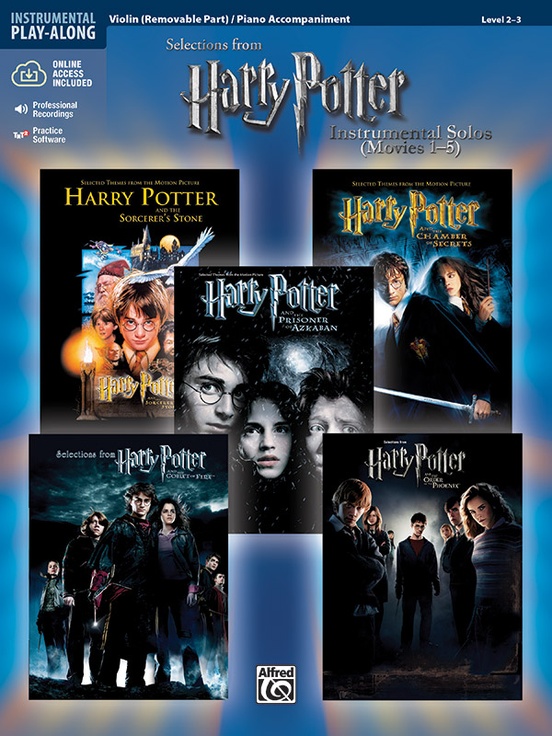 Harry Potter Instrumental Solos for Strings (Movies 15) Violin Book
