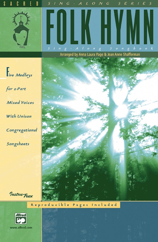 Folk Hymn SingAlong Songbook Choral Songbook Sheet Music