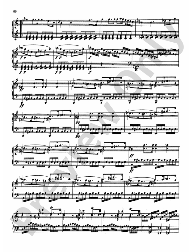 Mozart Sonatas (Urtext) Sonata in A Minor, K. 310 Part Digital