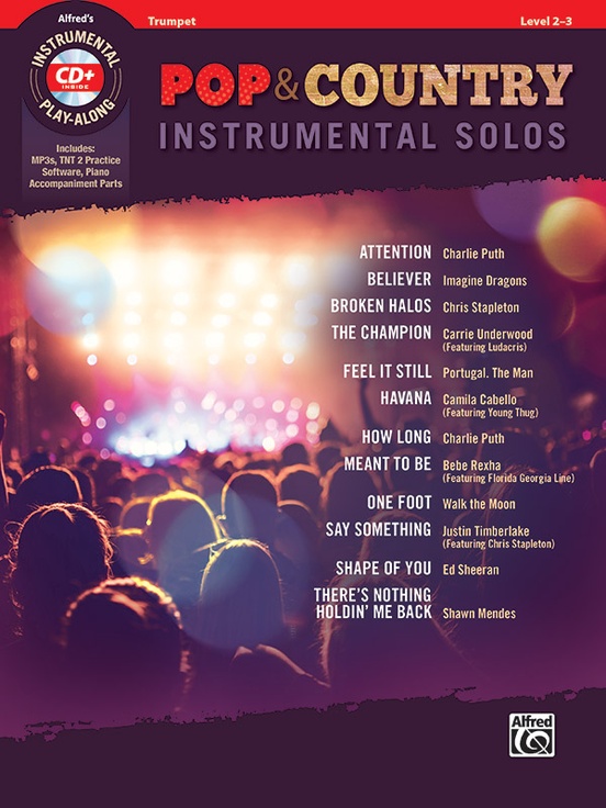 Pop & Country Instrumental Solos Trumpet Book & CD