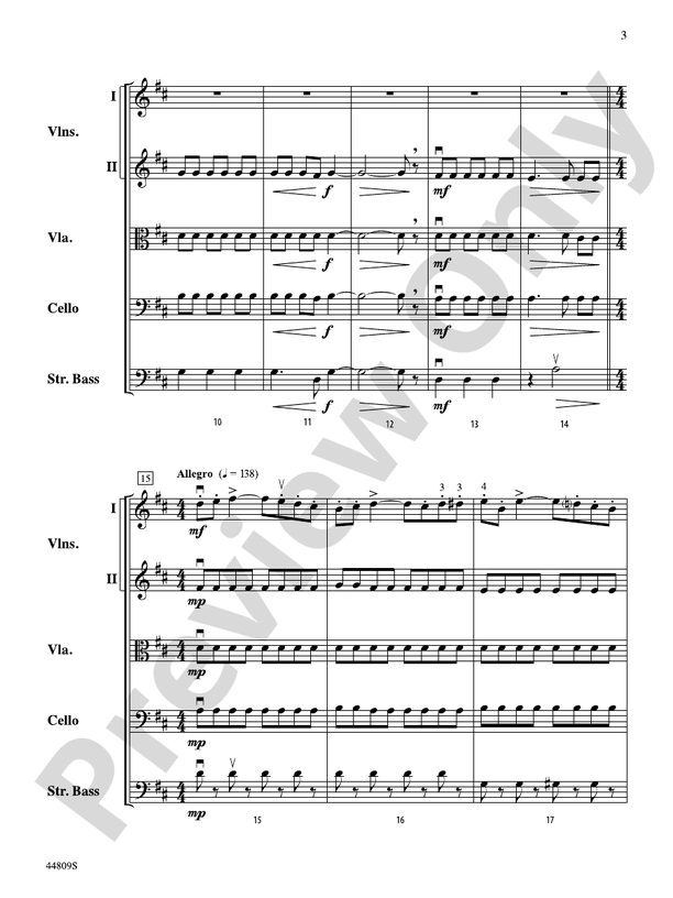 Overtures! String Orchestra Conductor Score & Parts Digital Sheet