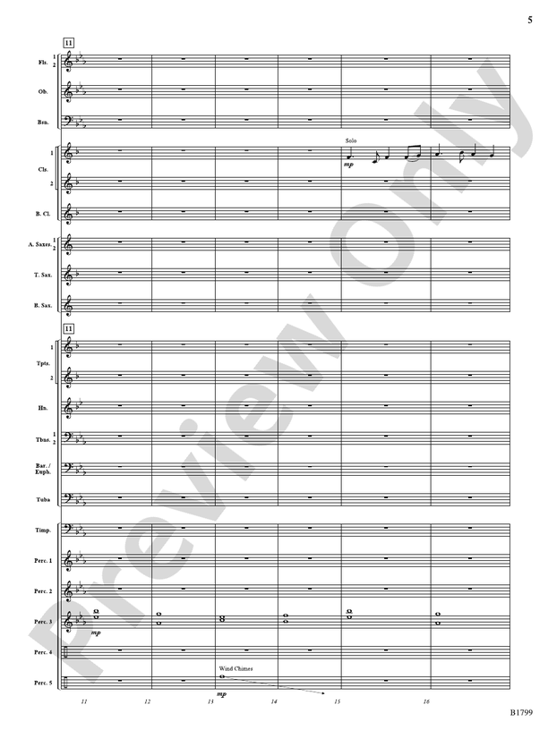 Crowns of Glory Score Jack Wilds Digital Sheet Music Download