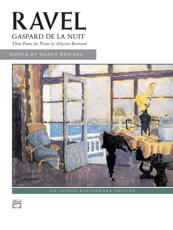 Ravel Gaspard de la nuit Piano Book Maurice Ravel