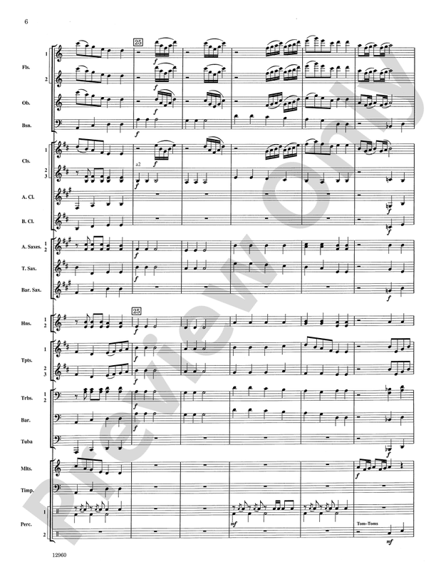 Sailing Songs Concert Band Conductor Score & Parts Elliot Del