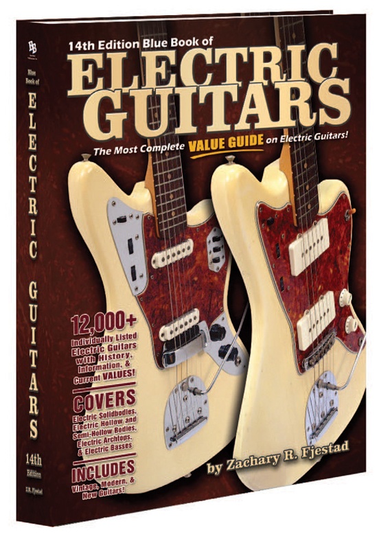 Blue Book of Electric Guitars (14th Edition) Guitar Book Sheet Music
