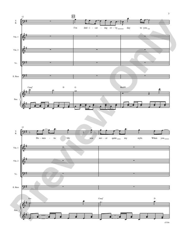 Dear Theodosia Choral Octavo SoundPax LinManuel Miranda Digital