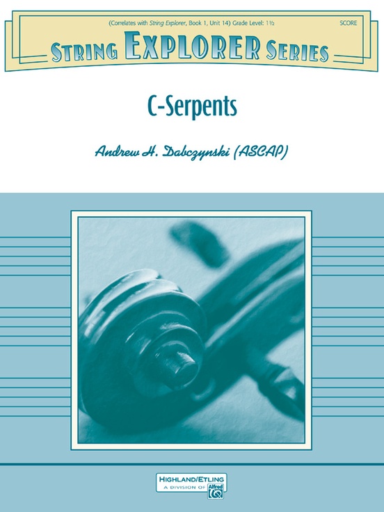 CSerpents String Orchestra Conductor Score & Parts Andrew H. Dabczynski