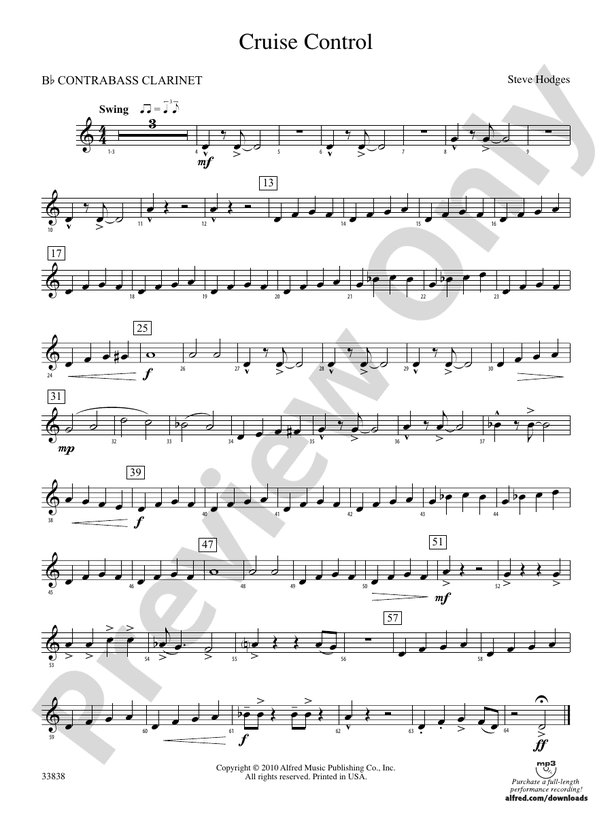 Cruise Control (wp) Bflat Contrabass (wp) Bflat Contrabass