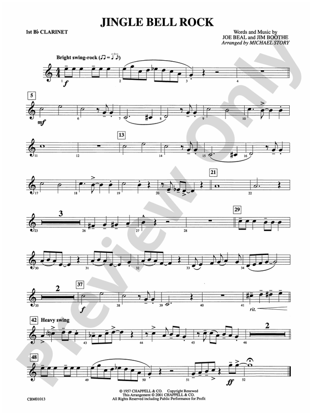 Jingle Bell Rock 1st Bflat 1st Bflat Part