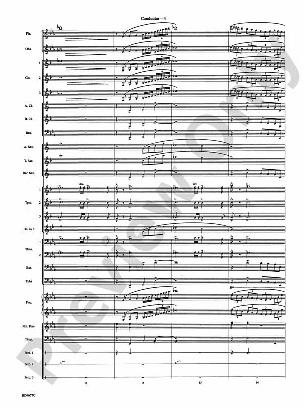 To Dance in the Secret Garden Score Concert Band Score Digital