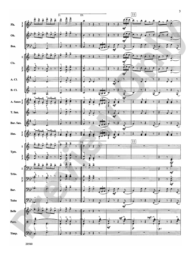 Marche Lorraine Concert Band Conductor Score & Parts Louis Ganne