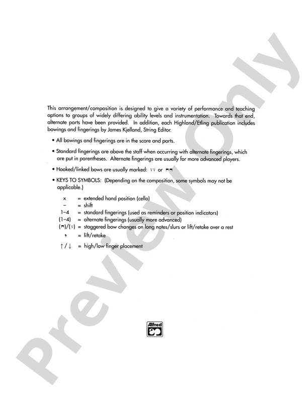 Serendipity Suite String Orchestra Conductor Score & Parts Richard