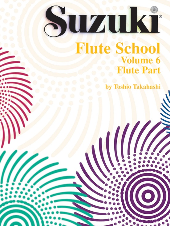 Suzuki Flute School Flute Part, Volume 6 Flute Book