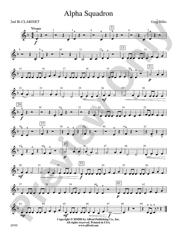 Alpha Squadron 2nd Bflat 2nd Bflat Part Digital