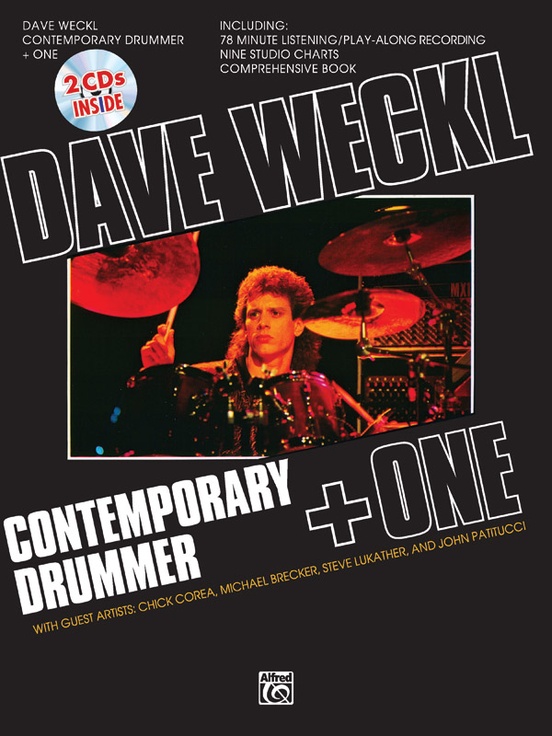 Dave Weckl Contemporary Drummer + One Drumset Book, CD, & Charts