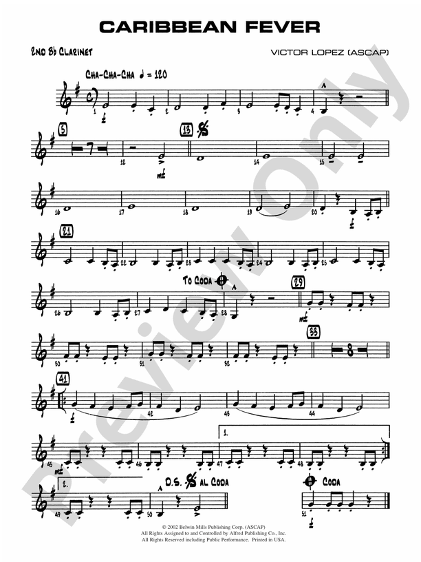 Caribbean Fever 2nd Bflat 2nd Bflat Part