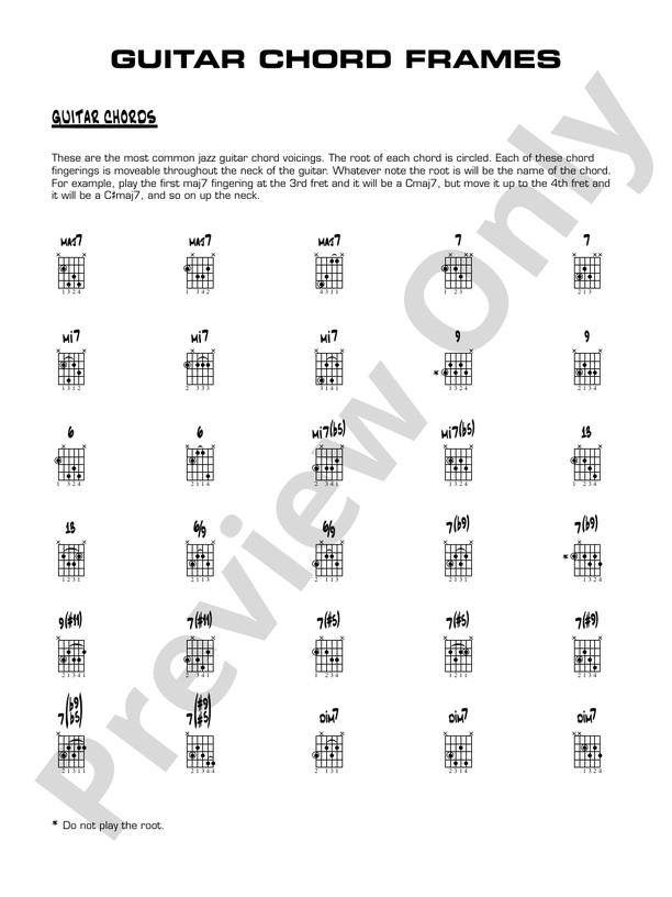 Limehouse Blues Guitar Chords Guitar Chords Part Digital Sheet