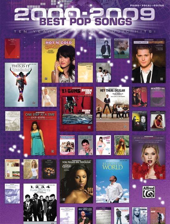 20002009 Best Pop Songs Sheet Music