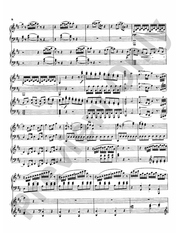 Mozart Fugue (K. 426) and Sonata (K. 448) (Urtext) Sonata in D Major