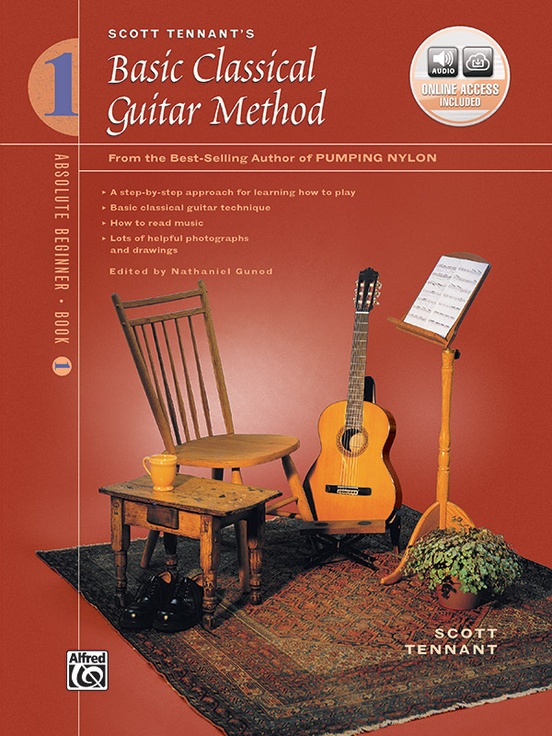 Basic Classical Guitar Method, Book 1 Guitar Book & Online Audio Sheet Music