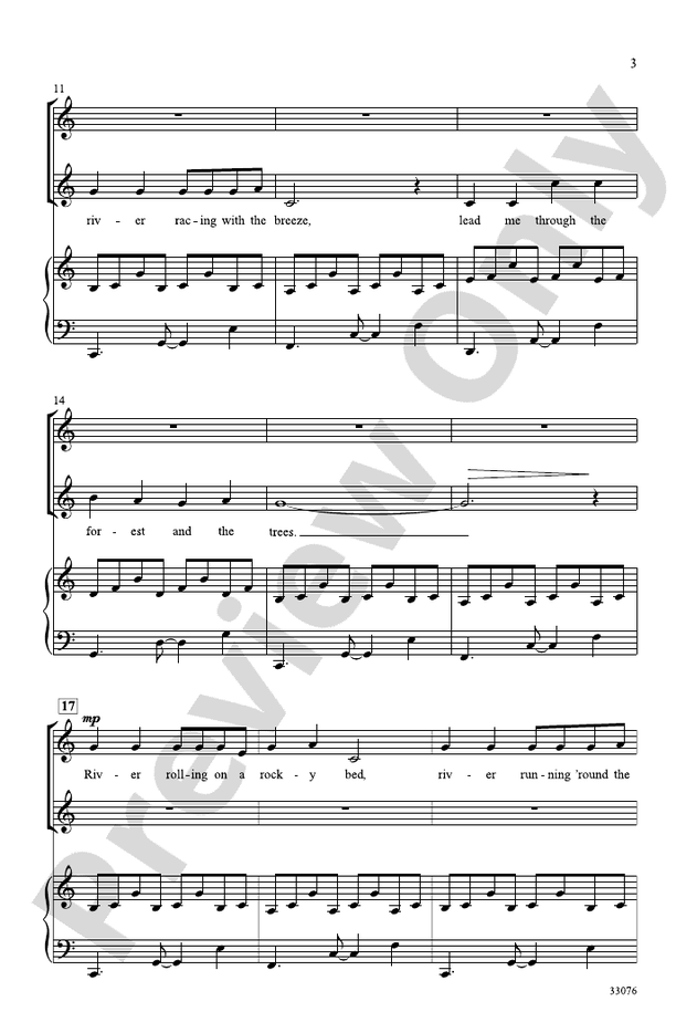 Riversong SSA Choral Octavo Andy Beck Digital Sheet Music Download