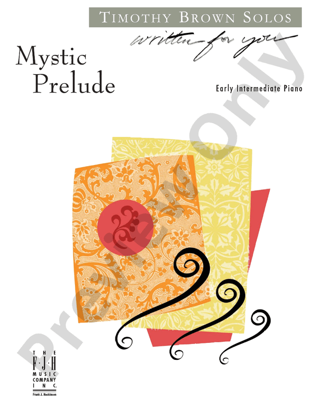 Mystic Prelude Piano Timothy Brown Digital Sheet Music Download