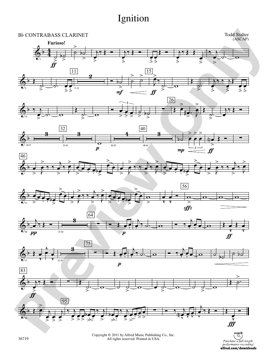 Ignition (wp) Bflat Contrabass (wp) Bflat Contrabass