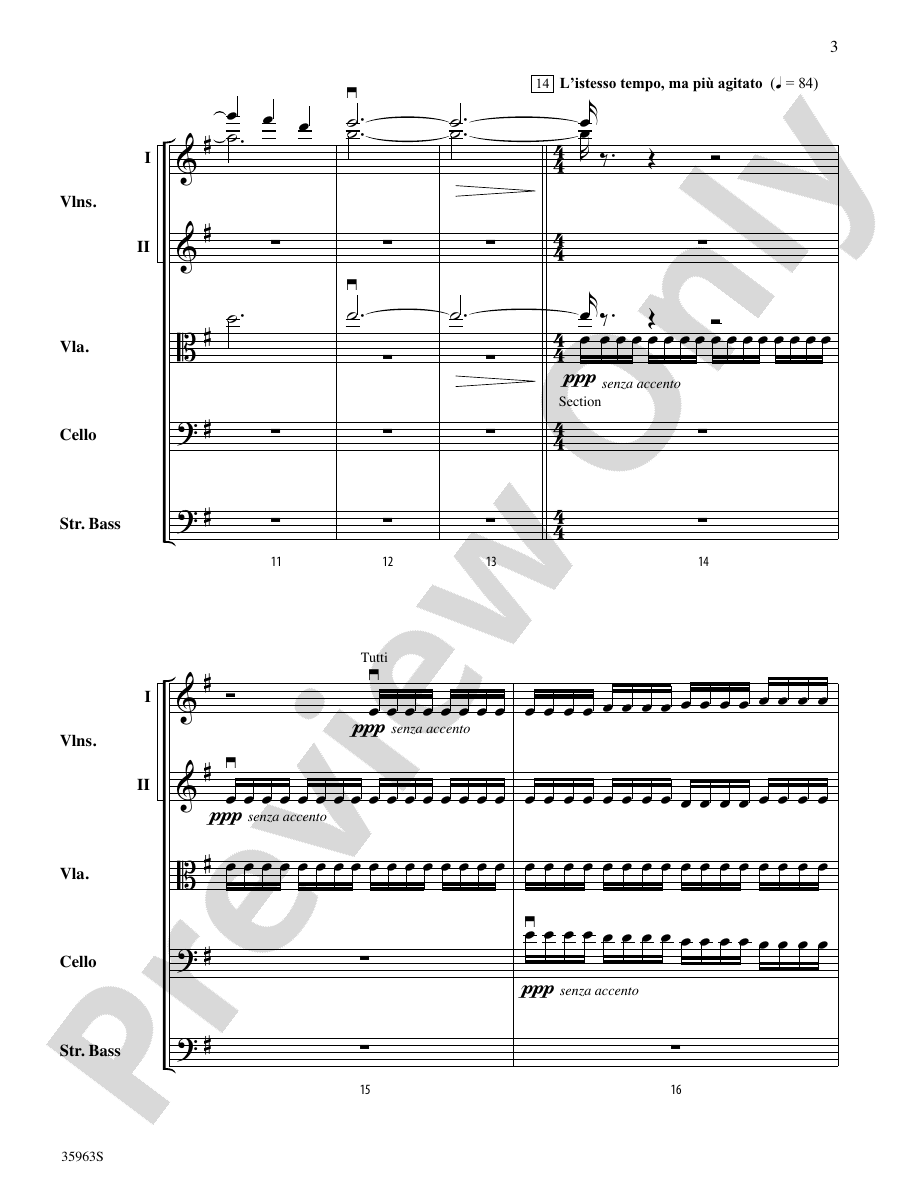 Vanishing Pointe String Orchestra Conductor Score & Parts Richard