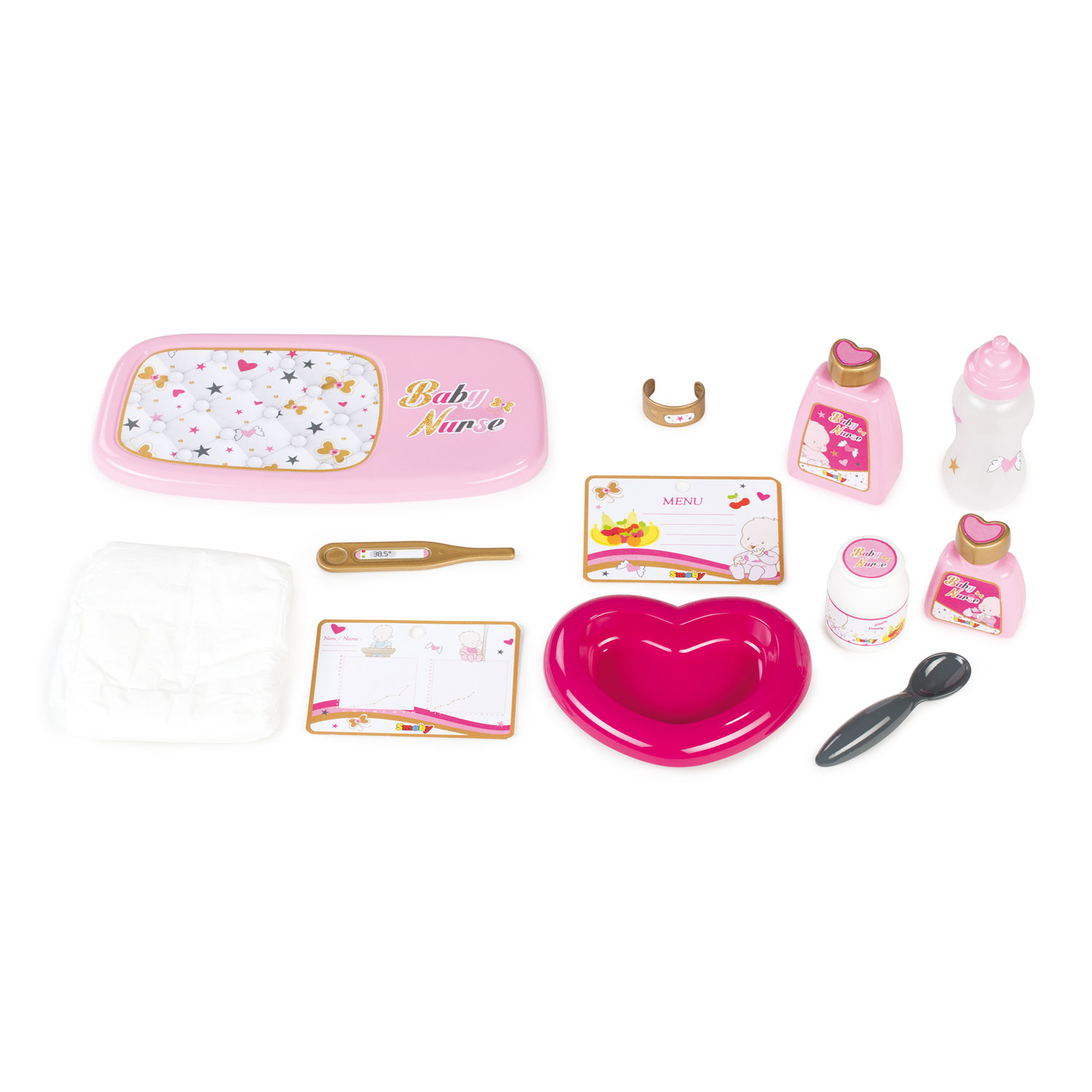 Vanity Baby nurse Rose Jeux et jouets Smoby Avenue des Jeux