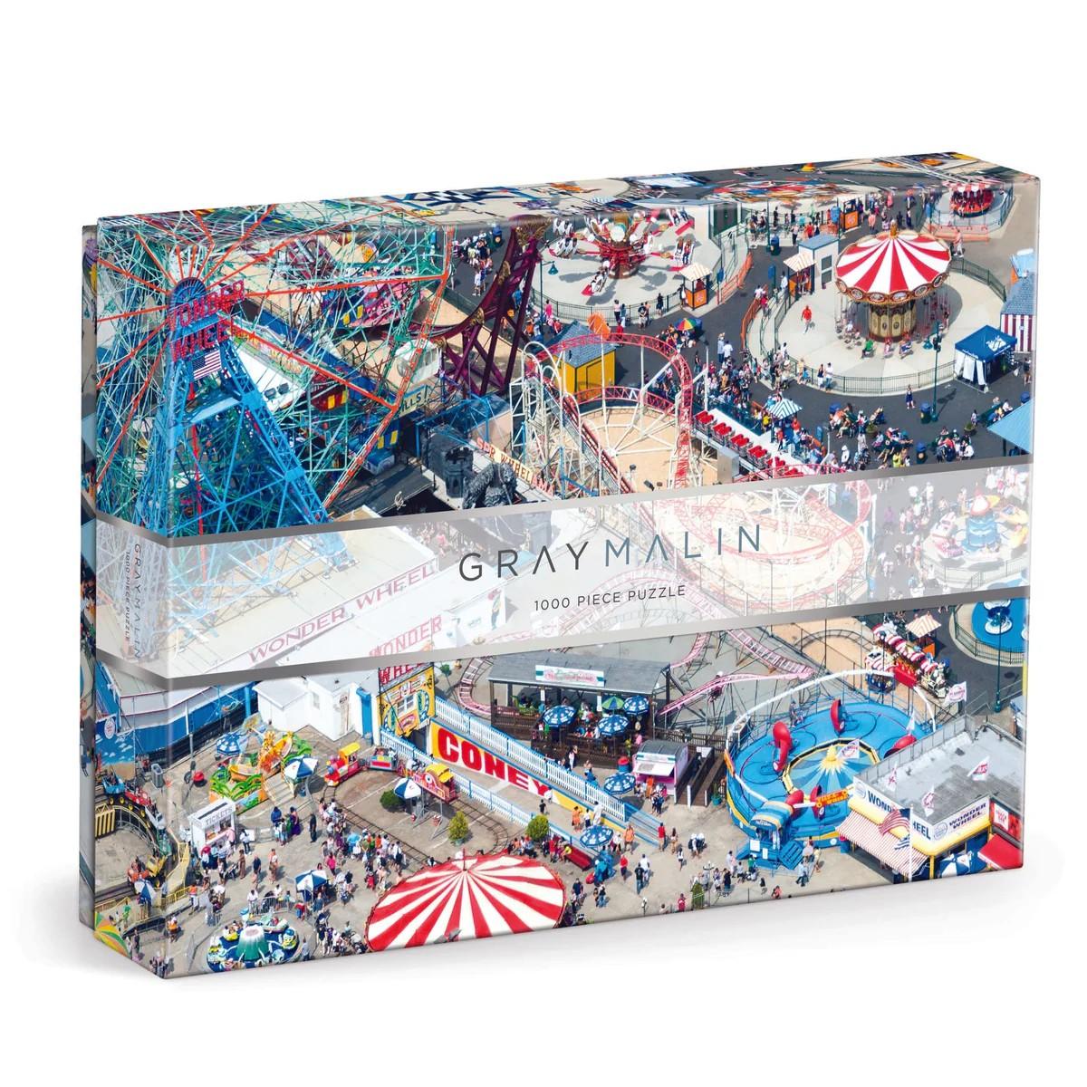 Puzzle 1000 pièces Coney Island, Gray Malin Galison Rue des Puzzles