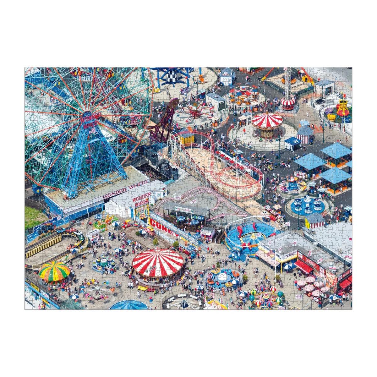 Puzzle 1000 pièces Coney Island, Gray Malin Galison Rue des Puzzles