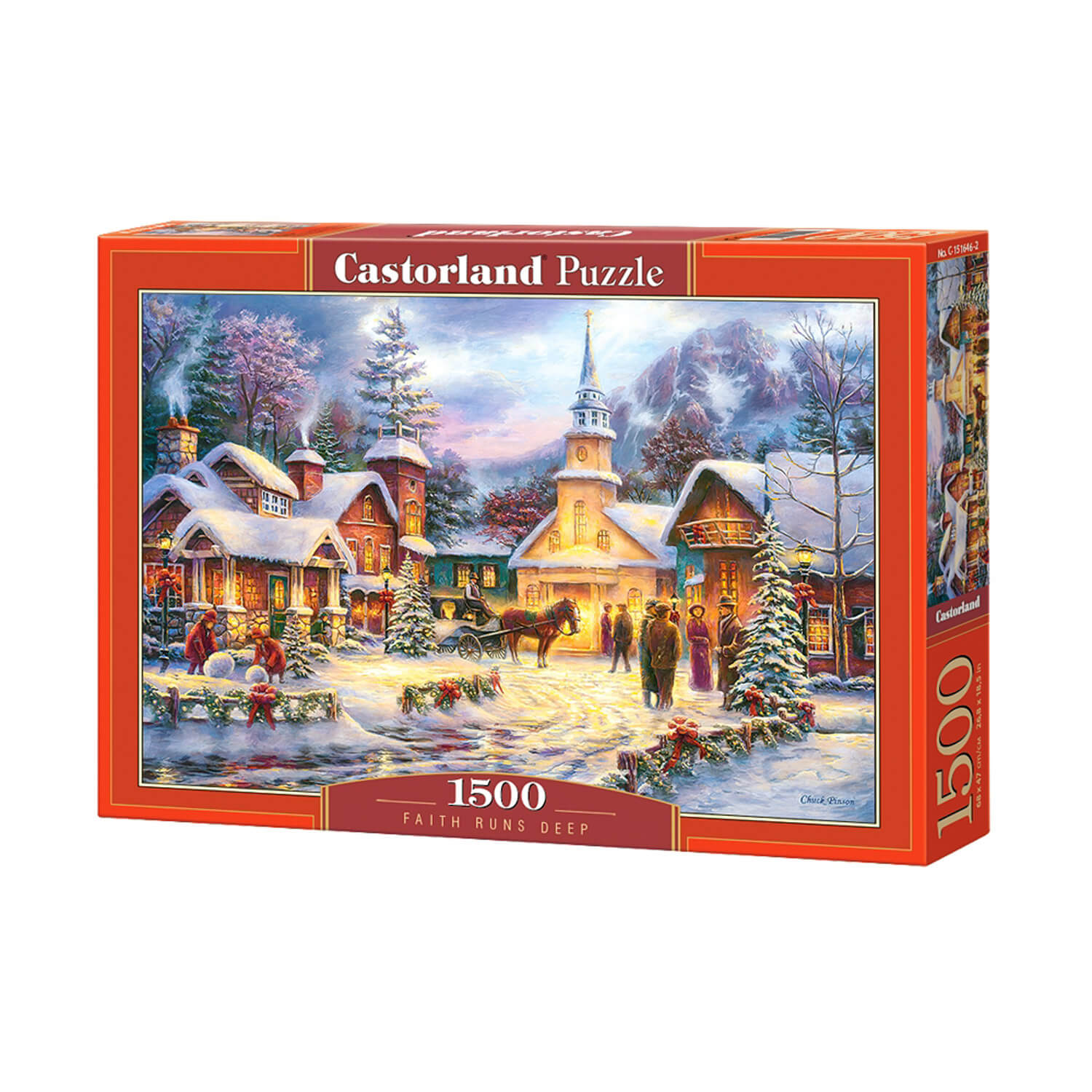 Puzzle 1500 pièces Foi profonde Castorland Rue des Puzzles