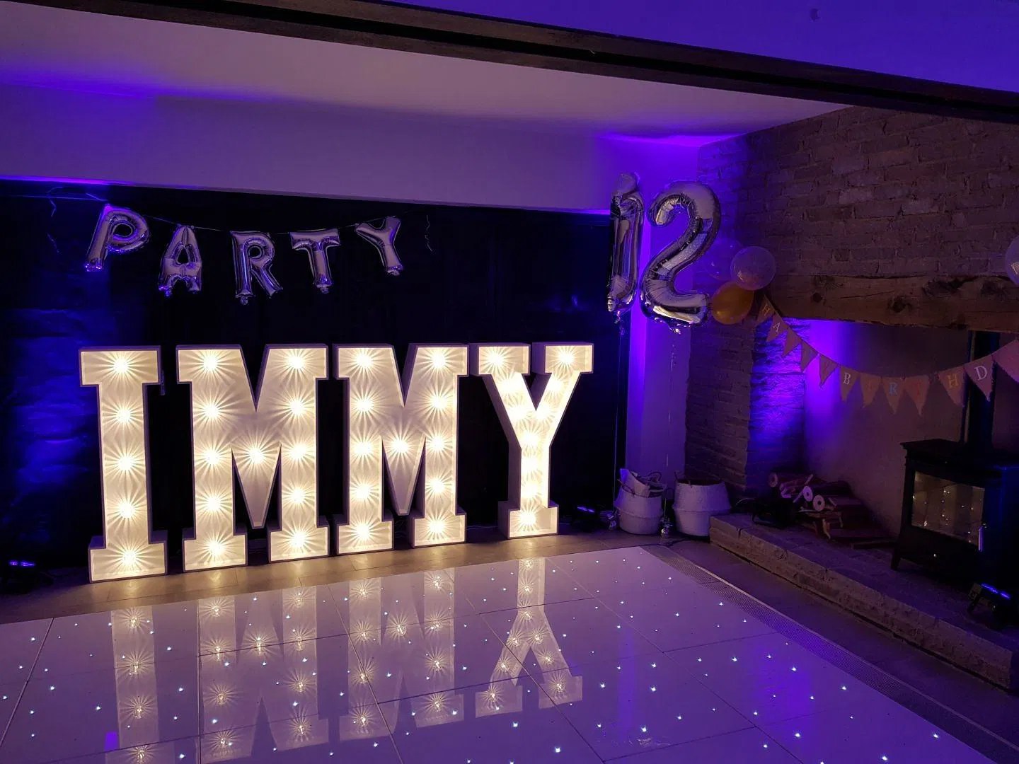 White LED Dance Floor Dance Floor Hire Essex Alive Network