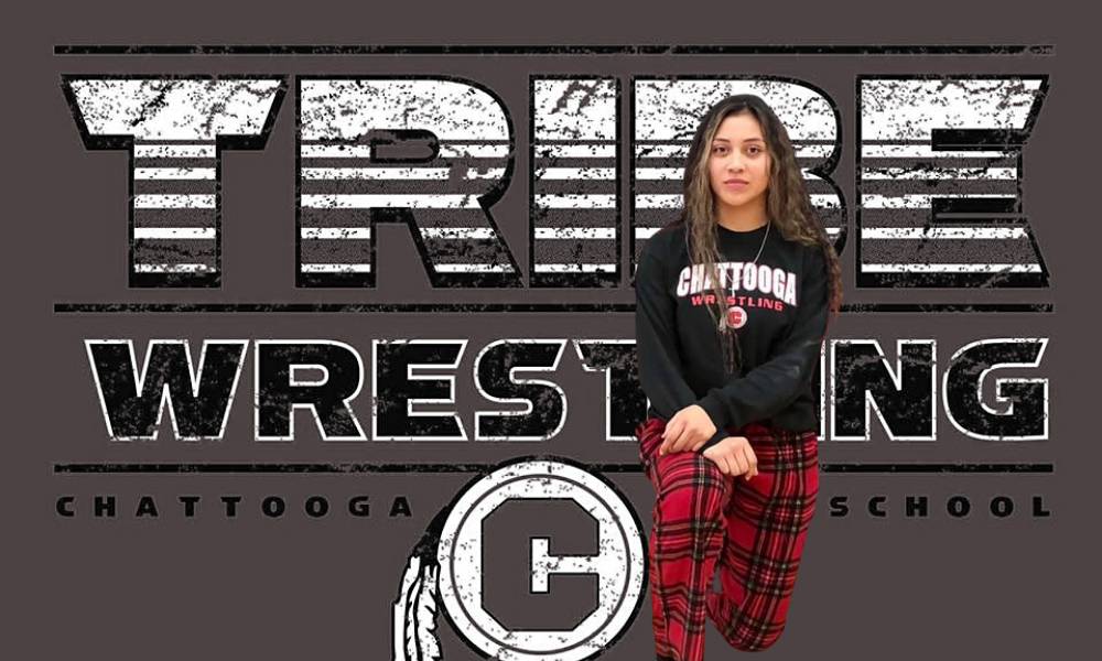 Kendra Makes Chattooga Wrestling History