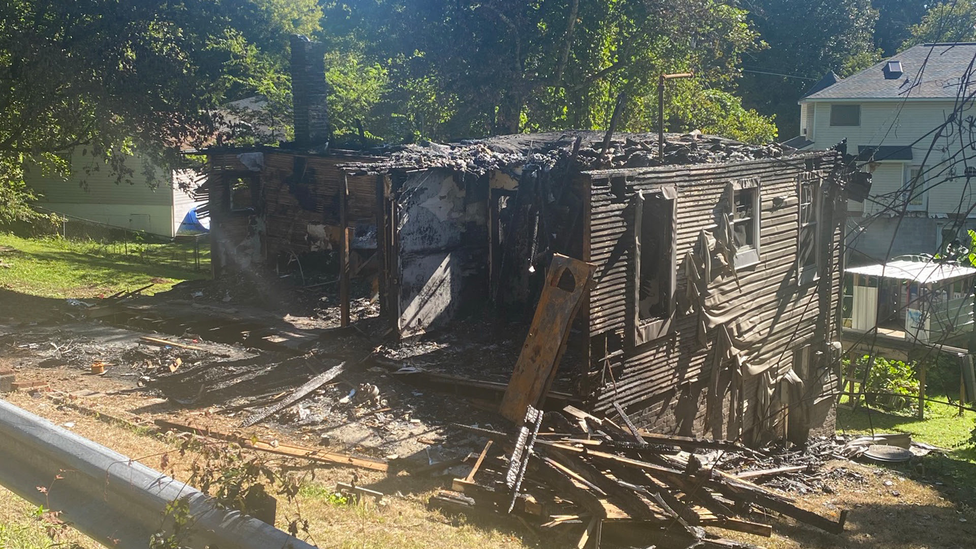 Ivy Street Fire Near Rossville Intentionally Set