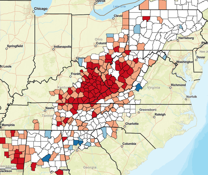 Chattooga County distressed economically, per Appalachian Regional
