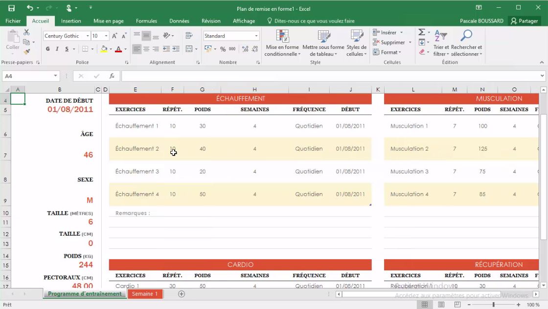 Ajuster La Hauteur Des Lignes Excel En Fonction Du Texte Exemple de Texte