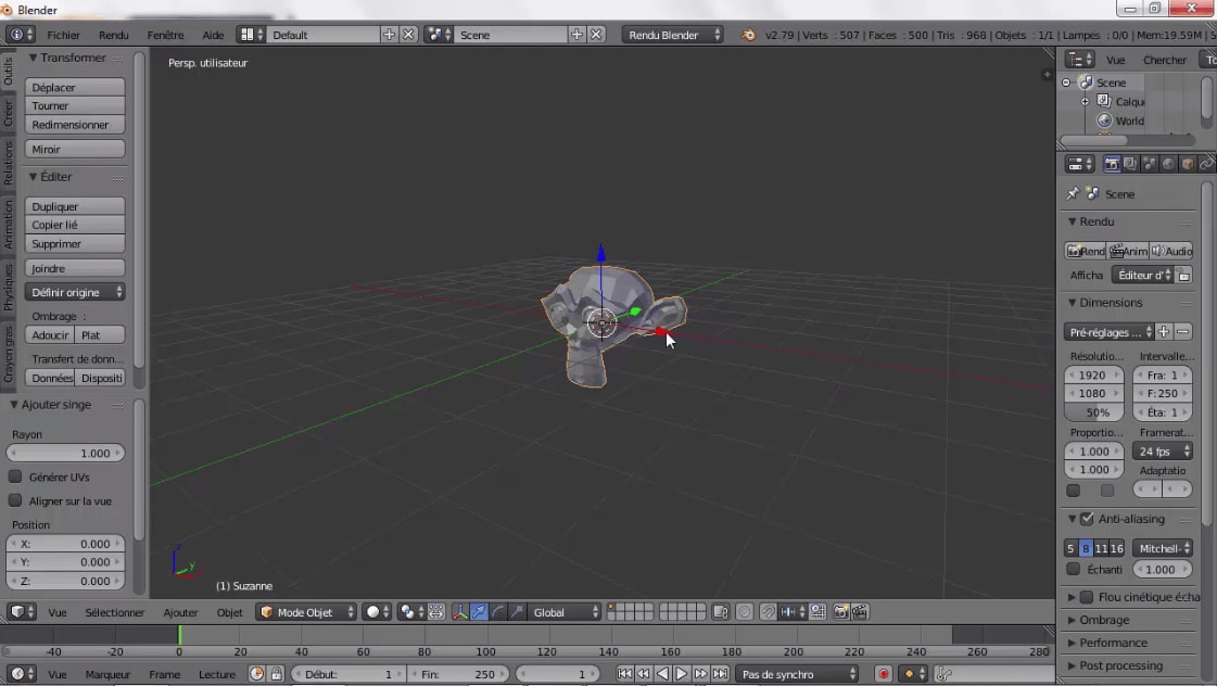 MEILLEUR TUTO GRATUIT Blender 2.7x L'essentiel Ajouter, supprimer et