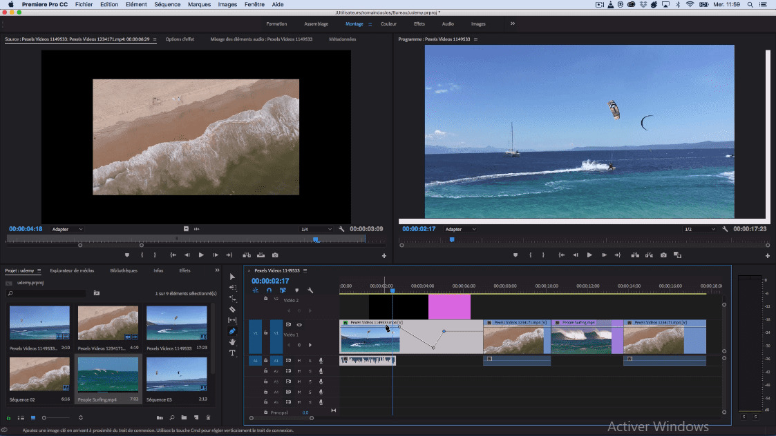 MEILLEUR TUTO GRATUIT Adobe Premiere Pro CC 2019 Le Guide Complet Outils fleche et texte