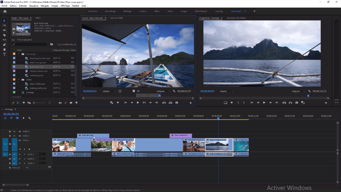 MEILLEUR TUTO GRATUIT Adobe Premiere Pro CC 2020 La Formation Complète Remplacer un plan par
