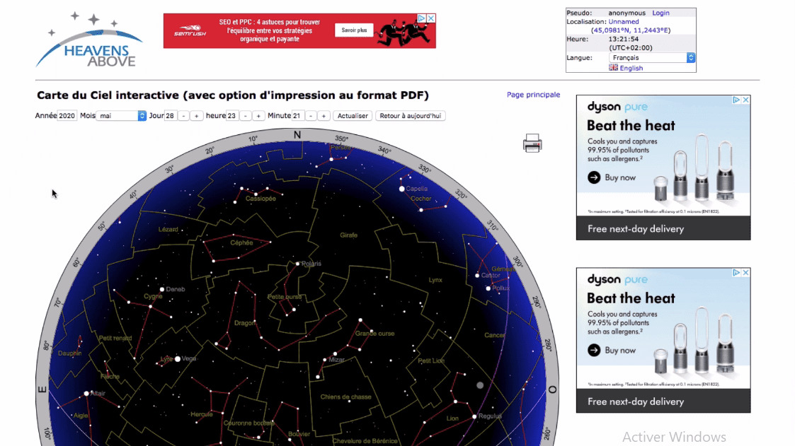 Application Carte Des Etoiles MEILLEUR TUTO GRATUIT Adobe CC 20 Ateliers Créatifs Générer