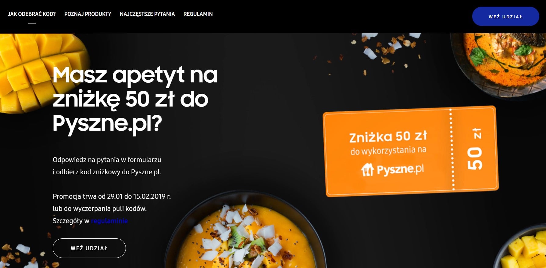 Kod Pyszne.pl od Samsunga za wypełnienie ankiety pospiesz się!