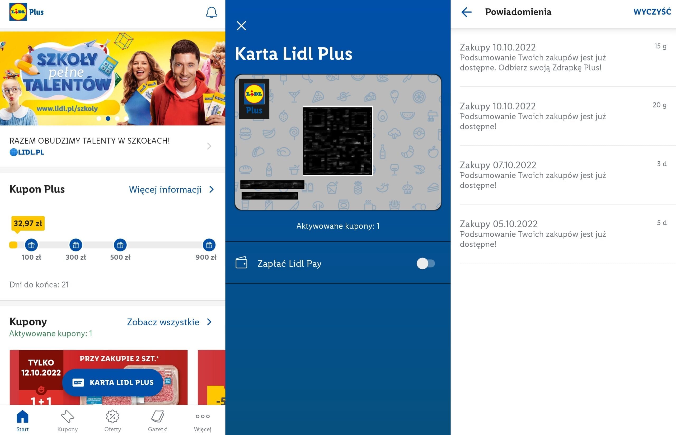 Aplikacja Lidl Plus — przydatne funkcje, ukryte opcje i dodatkowe