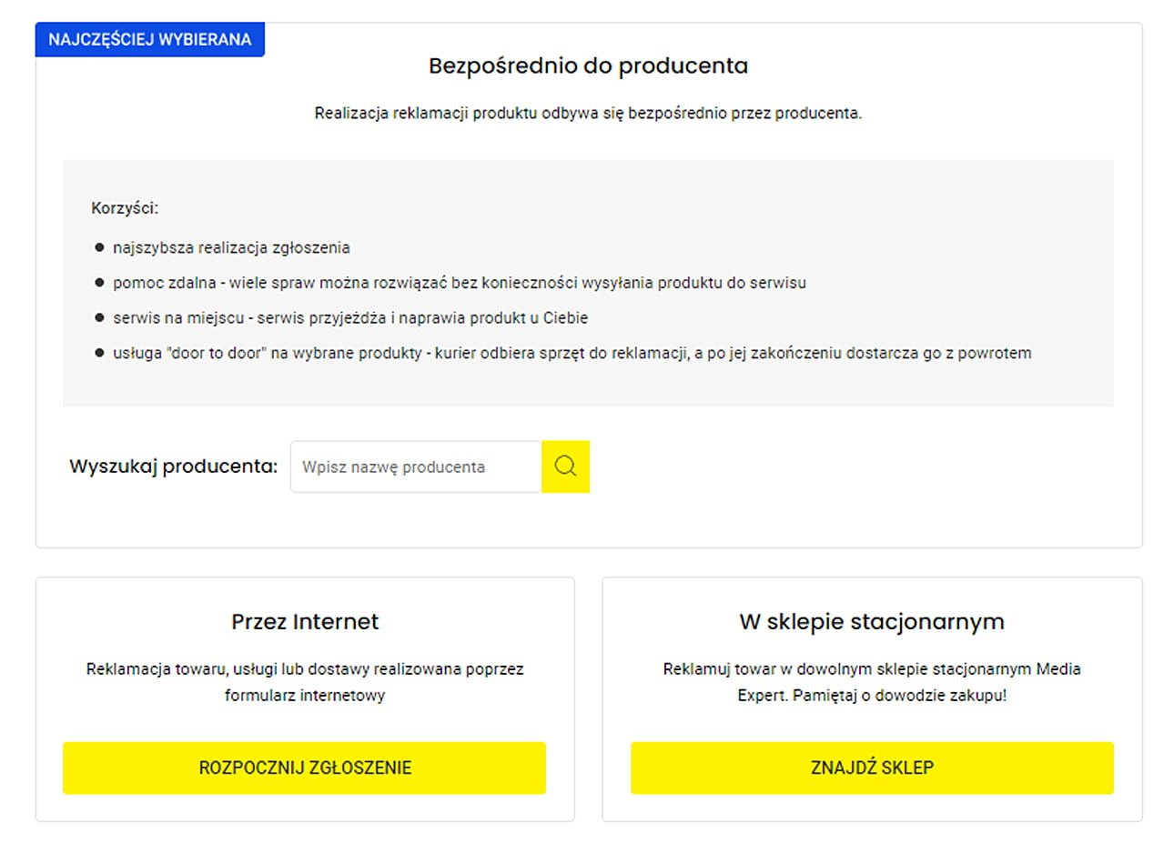 Reklamacja w Media Expert. Jak ją prawidłowo złożyć i ile mamy na to czasu