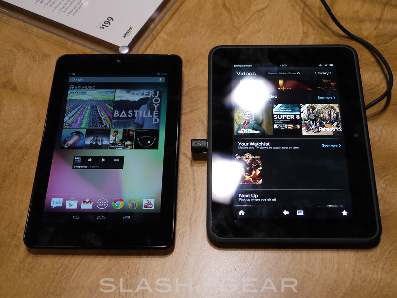 Tablet lowcost Kindle Fire HD o Nexus 7?