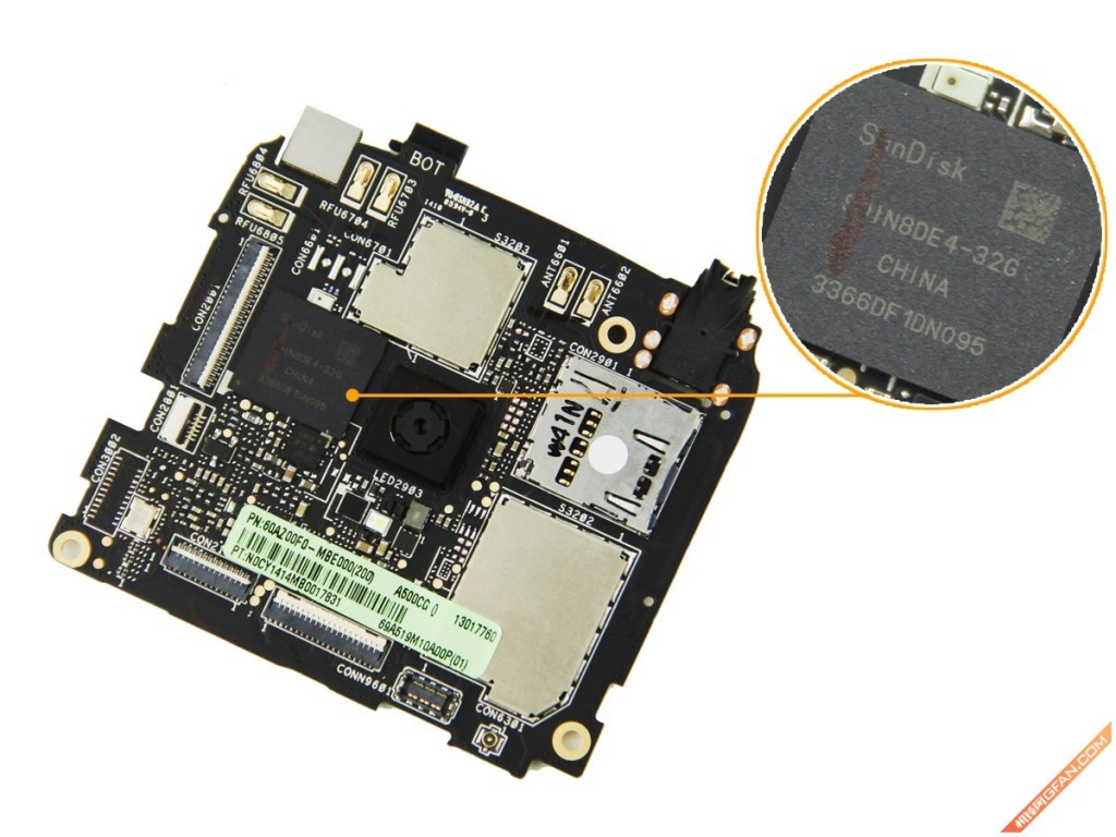 ASUS Zenfone 5 alto livello di riparabilità