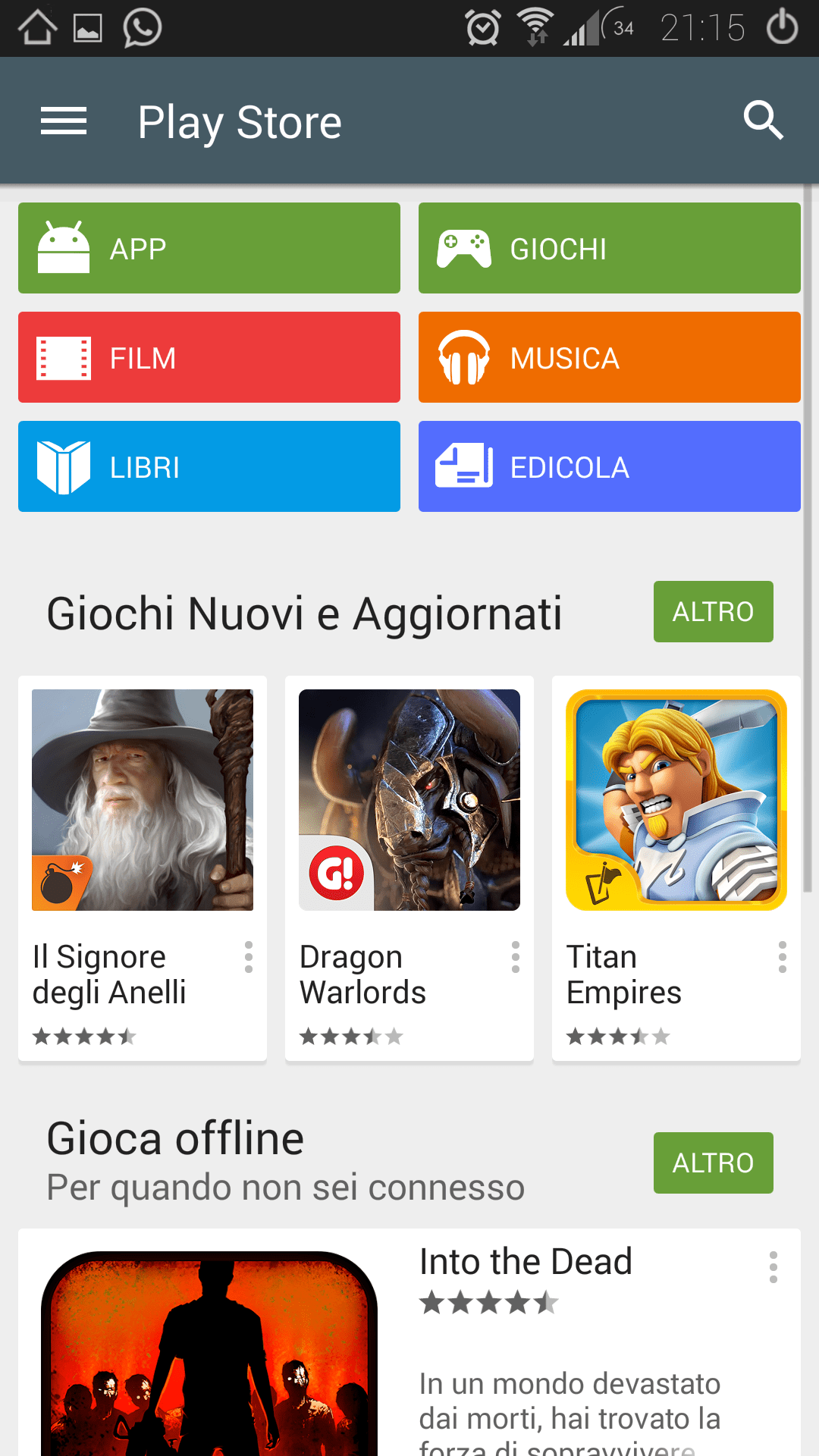 Google Play Store 5 l'update dello Store che si prepara a