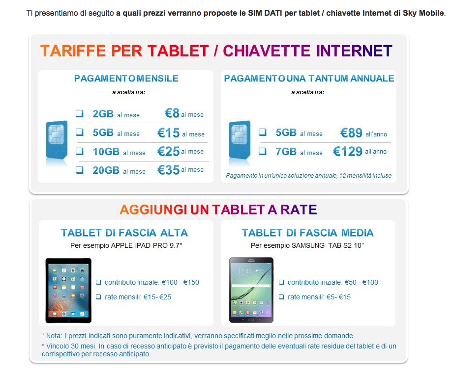 Sky diventa operatore virtuale con Vodafone? Ecco le possibili tariffe