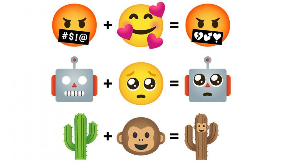 GBoard ora è possibile unire due Emoji in uno